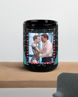 Elon Musk and Mark Zuckerberg are in love! Kiss the homie goodnight Mug