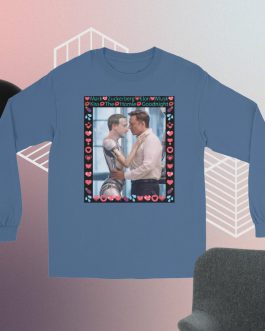 Elon Musk and Mark Zuckerberg are in love! Kiss the homie goodnight Men’s Long Sleeve Shirt
