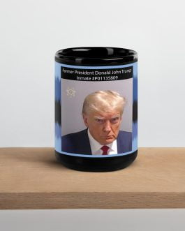 Former President Donald John Trump Mug Shot Inmate #P01135809 Coffee Mug