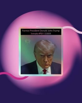 Former President Donald John Trump Inmate #P01135809 Holographic stickers