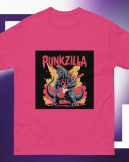 Punkzilla Punk Rockers Music Punkers Godzilla Movies Anarchy Symbol Icon Guitar Unisex shirt - Image 11