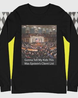 Epstein List Political Satire Shirt | Funny Unisex Long Sleeve Tee - Image 4