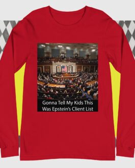 Epstein List Political Satire Shirt | Funny Unisex Long Sleeve Tee - Image 6