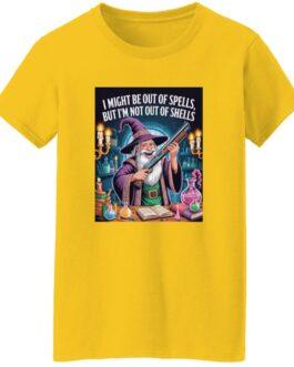 "Out of Spells, Not Out of Shells" Women's T-Shirt - Funny Wizard Graphic Tee | Ladies' D&D Fantasy Gamer Gift - Image 10