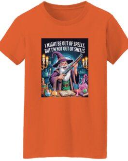 "Out of Spells, Not Out of Shells" Women's T-Shirt - Funny Wizard Graphic Tee | Ladies' D&D Fantasy Gamer Gift - Image 16