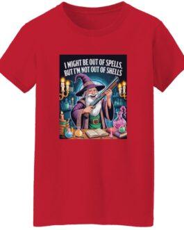 "Out of Spells, Not Out of Shells" Women's T-Shirt - Funny Wizard Graphic Tee | Ladies' D&D Fantasy Gamer Gift - Image 9