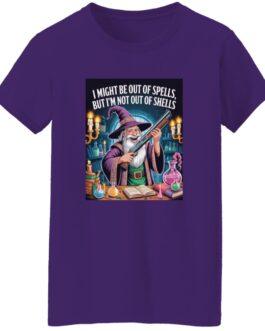 "Out of Spells, Not Out of Shells" Women's T-Shirt - Funny Wizard Graphic Tee | Ladies' D&D Fantasy Gamer Gift - Image 7