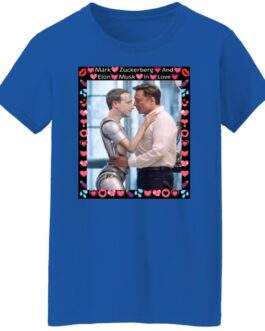 Elon & Zuck "AI Romance" Women's Satire Tee – Funny Tech Billionaire Meme - Image 16