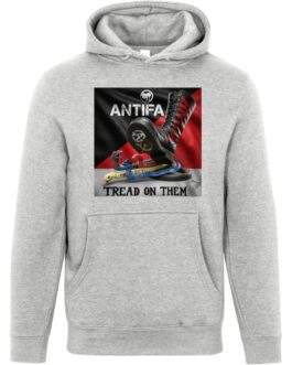Unisex Antifa Tread On Them Hoodie | Anti-Fascist Pullover - Image 4