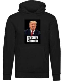 Crybully Conman Anti-Trump Unisex Premium Hoodie