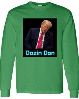 Men's Dozin Don Anti-Trump Long Sleeve Shirt - Image 7