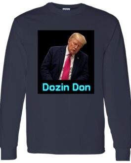 Men's Dozin Don Anti-Trump Long Sleeve Shirt - Image 8